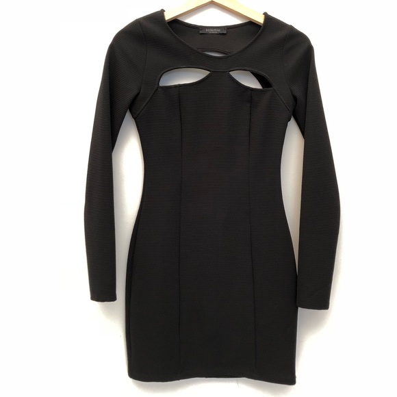 Solemio Dresses & Skirts - Solemio LA Cut out Open Back Mini Dress LIKE NEW S